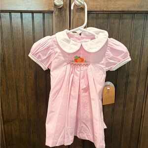 Charming Pink Kids Formal Dress with Embroidery